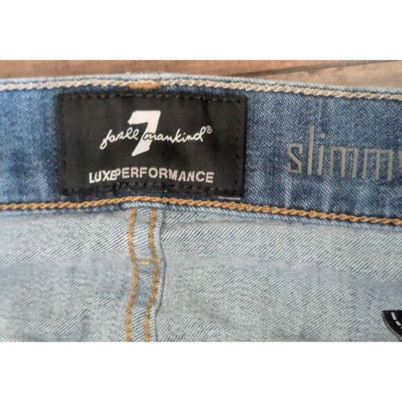 7 for all mankind Jeans "Slimmy Luxe Performance" , Size 29 - Picture 2 of 6
